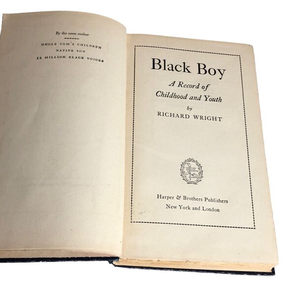 Black Boy A Record of Childhood and Youth Richard Wright 1945 - Picture 4 of 14